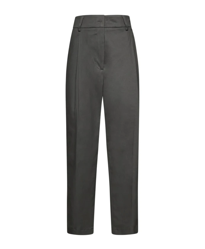 

Прямые брюки с высокой талией mit bundfalten Silvian Heach, серый