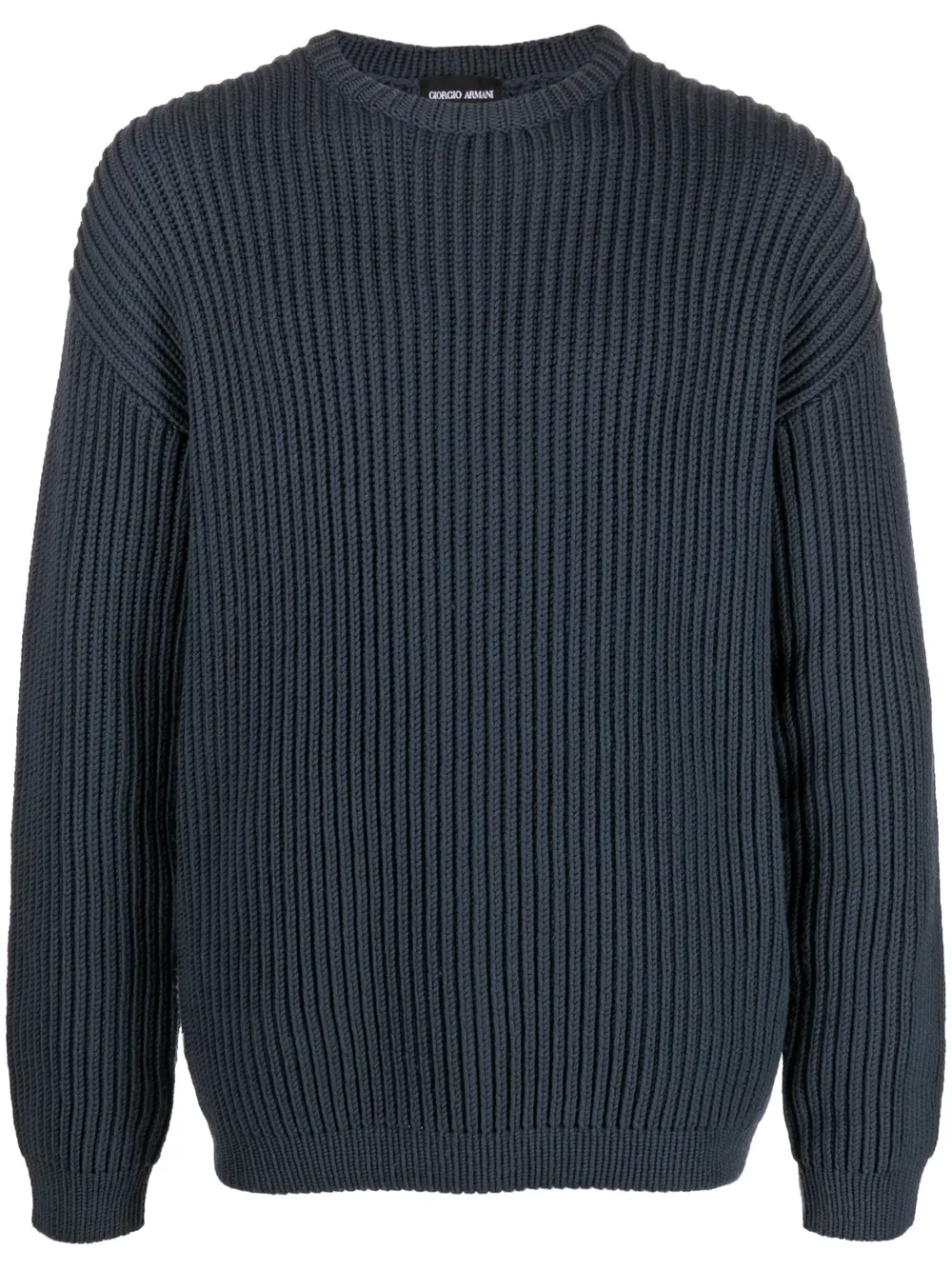 

Джемпер крупной вязки GIORGIO ARMANI, синий
