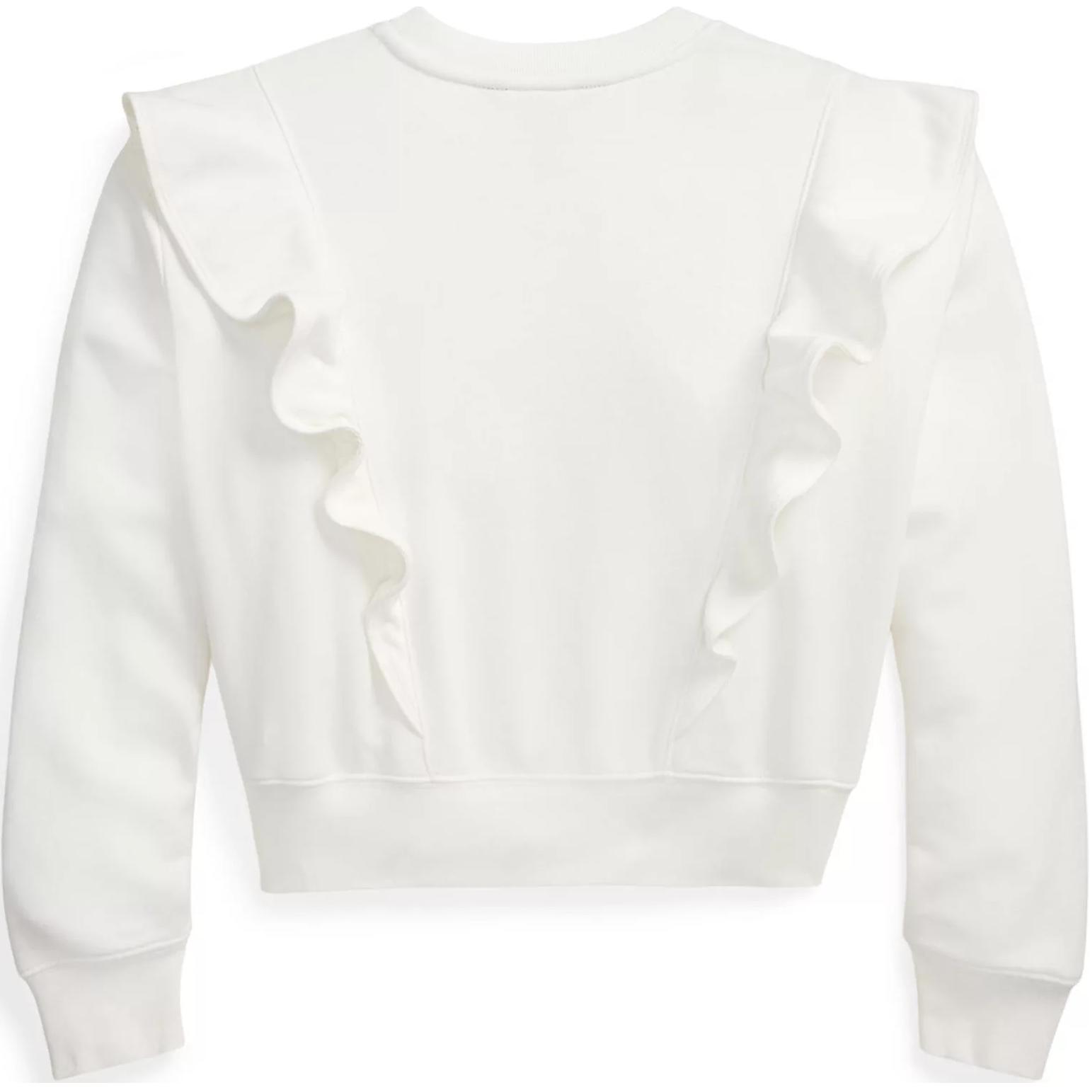 Polo Ralph Lauren Белая детская толстовка Kids' — фото 4