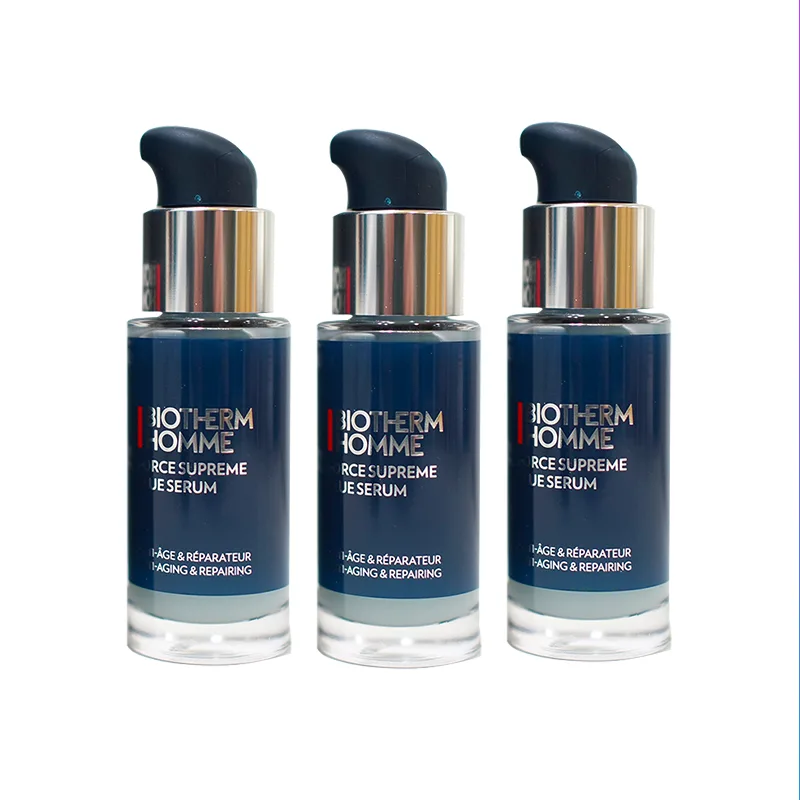 BIOTHERM Blue Diamond мужской набор пробников сыворотки и лосьона для уменьшения морщин, подтяжки, увлажнения и восстановления, Pro Edition 18ml*2 — фото 3