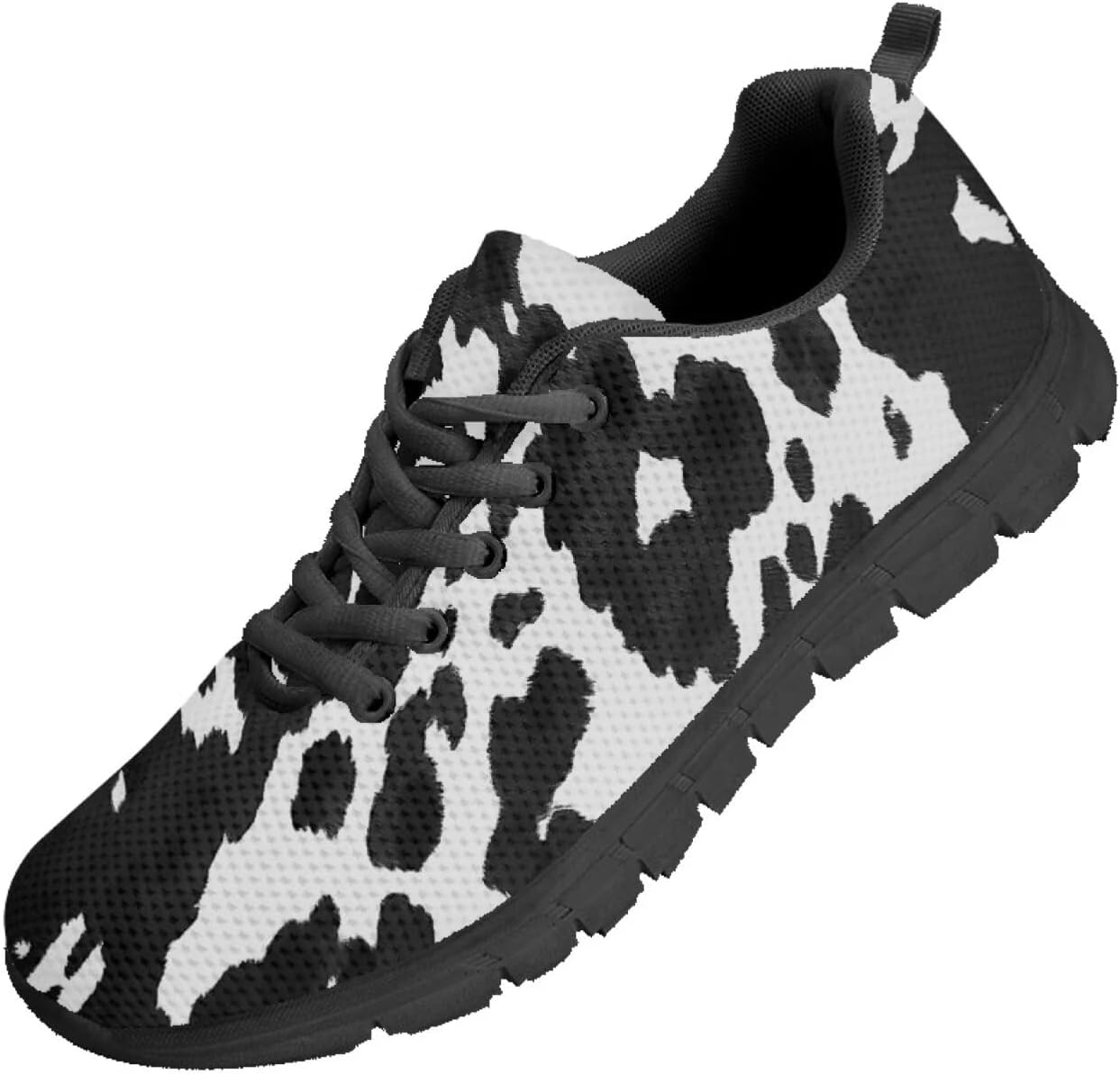 

Мужские прогулочные кроссовки Funnydude Funny Print, весенние повседневные комфортные обувь для работы, Cow Print