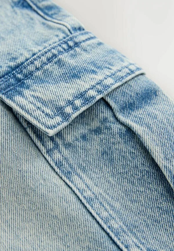 Джинсовые шорты стандартного кроя Next, Denim Vintage — фото 3