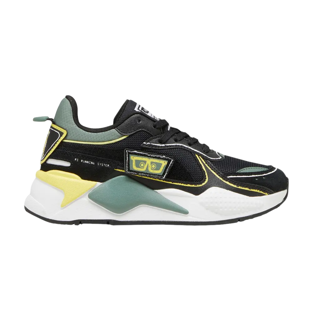 

Кроссовки SpongeBob SquarePants x RS-X Big Kids Glasses' Puma, черный