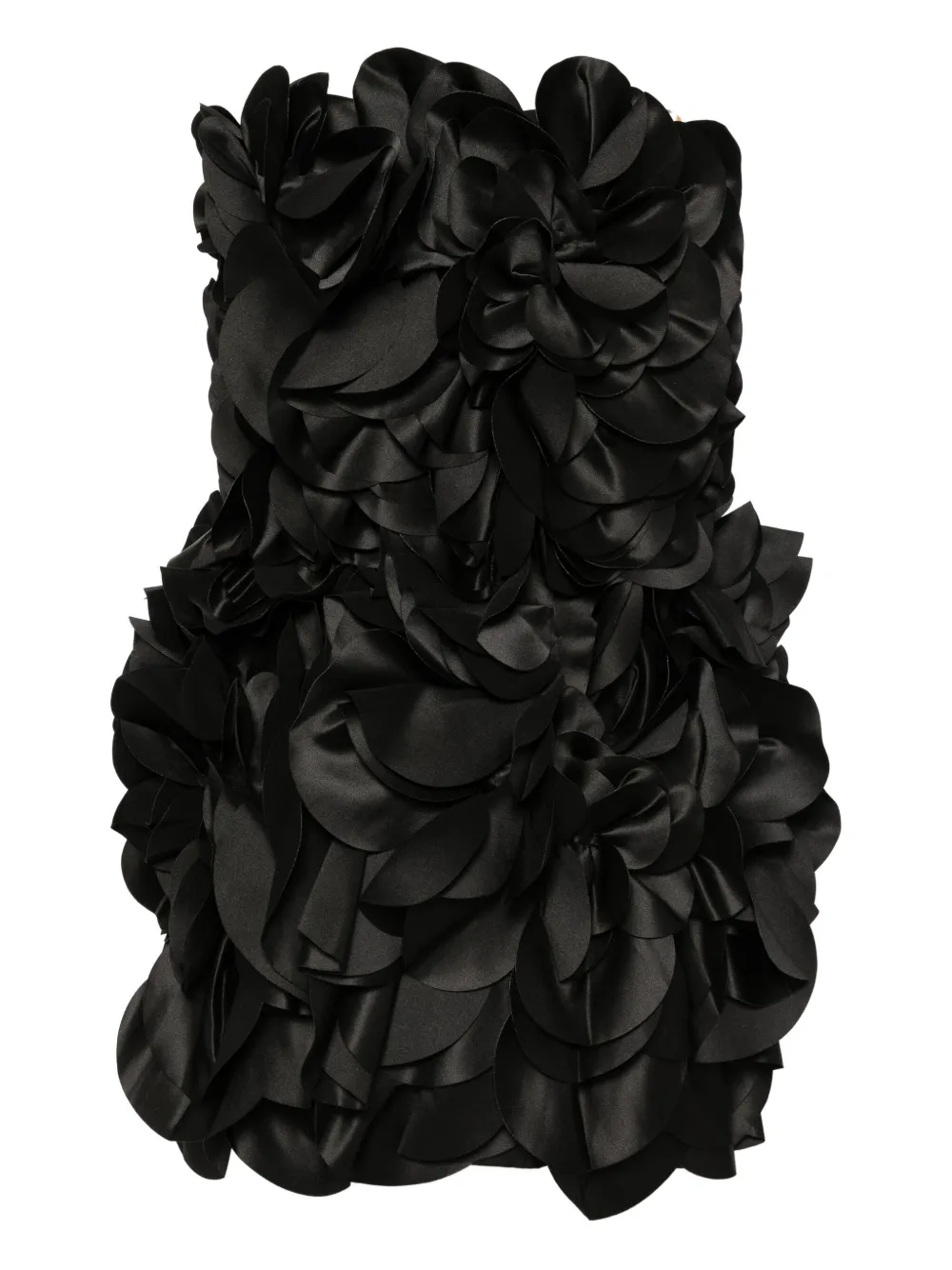 

Декорированное платье мини Saiid Kobeisy, черный