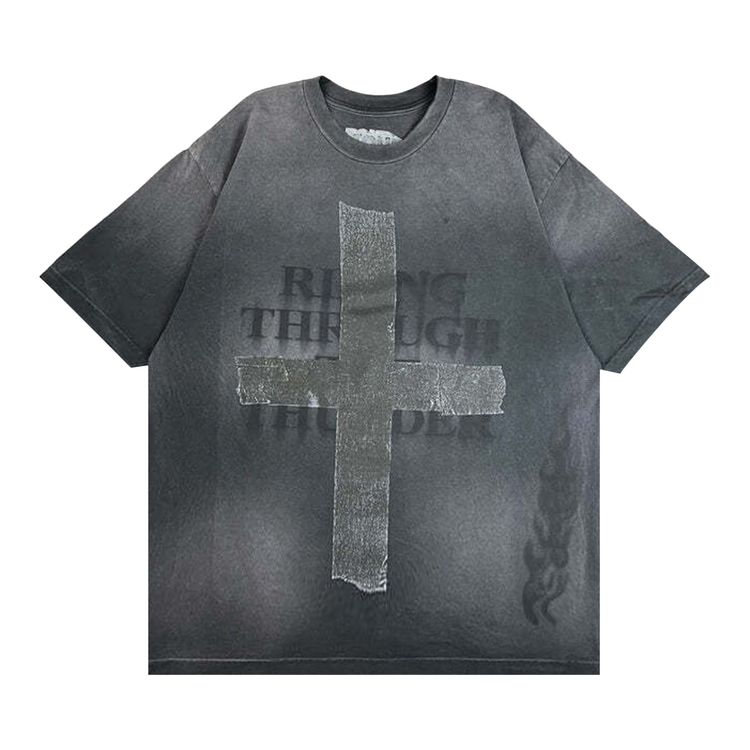 

Футболка Cactus Jack by Travis Scott Metlife Tee II 'Black', черный