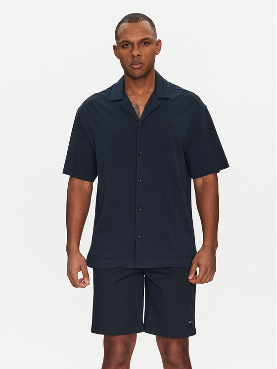 

Рубашка обычного кроя EM000593 AF14107 UB102 Emporio Armani Underwear, синий