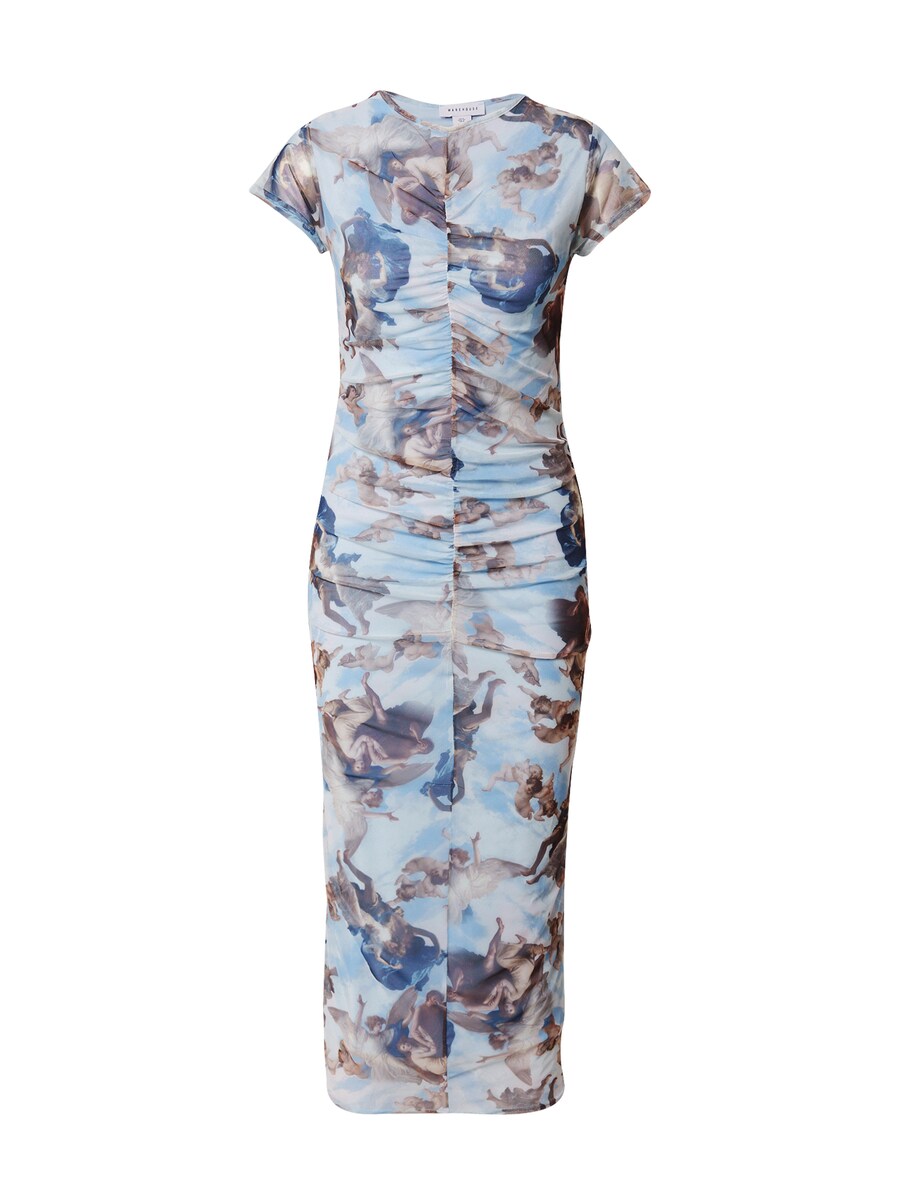 

Платье миди Warehouse Dress, светло-синий