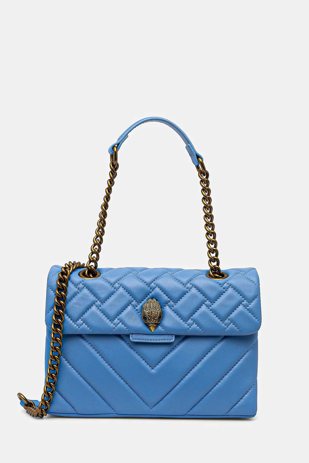 

Кожаная сумка KENSINGTON Kurt Geiger London, фиолетовый