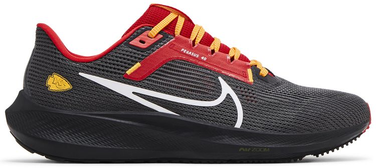 

Кроссовки Nike NFL x Air Zoom Pegasus 40 'Kansas City Chiefs', черный