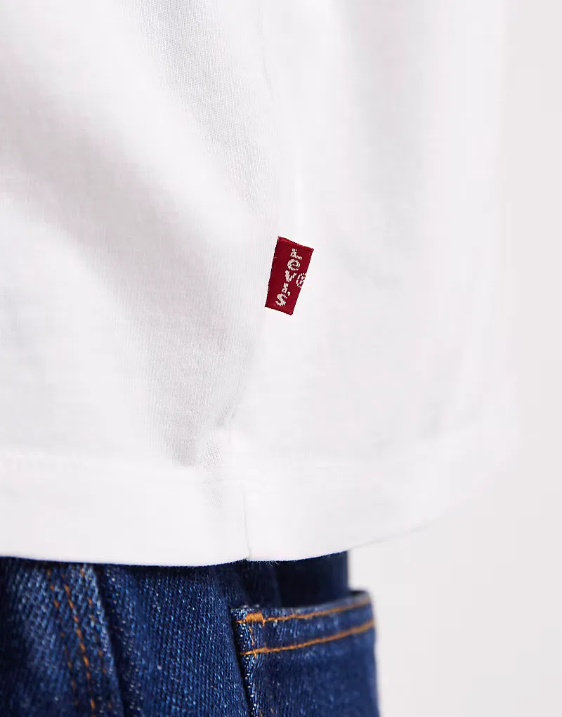 Майка Levis Levi's, белый — фото 4