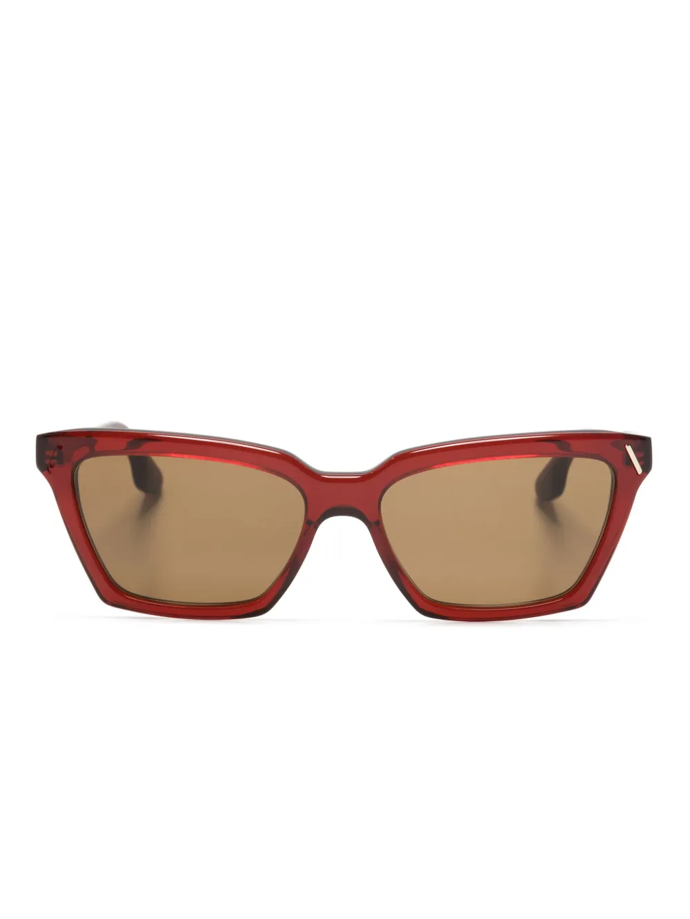 

Солнцезащитные очки в оправе 'кошачий глаз' Victoria Beckham Eyewear, красный