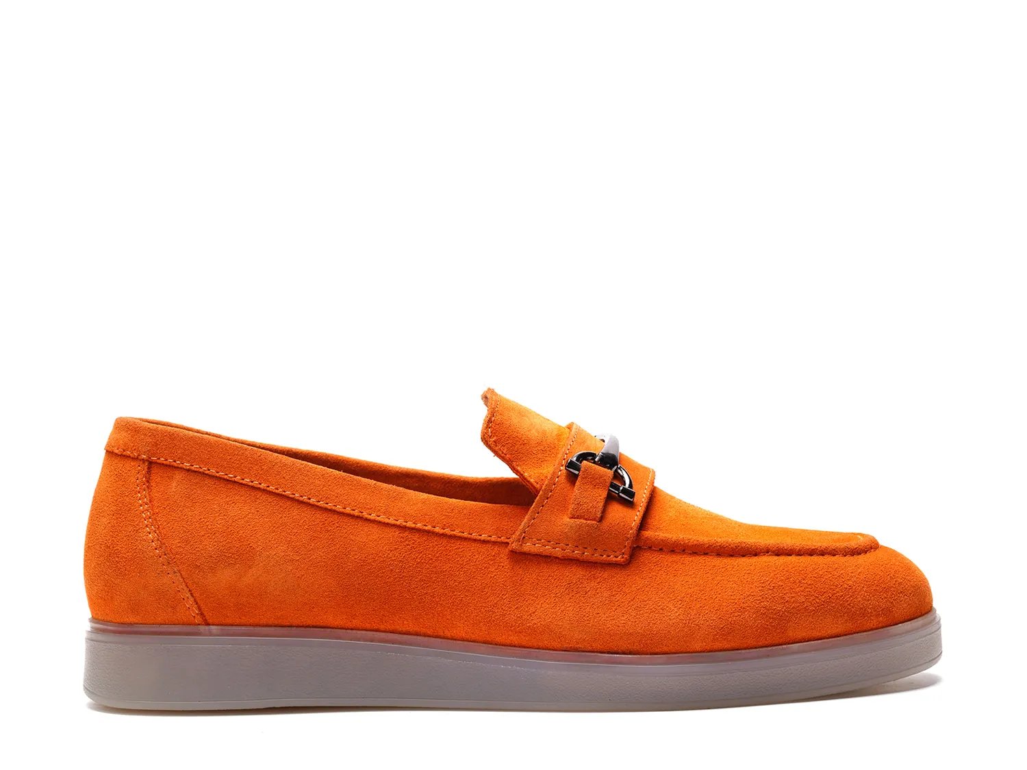 Лоферы Carlos by Carlos Santana Funkadelic Loafer, Orange Suede — фото 2