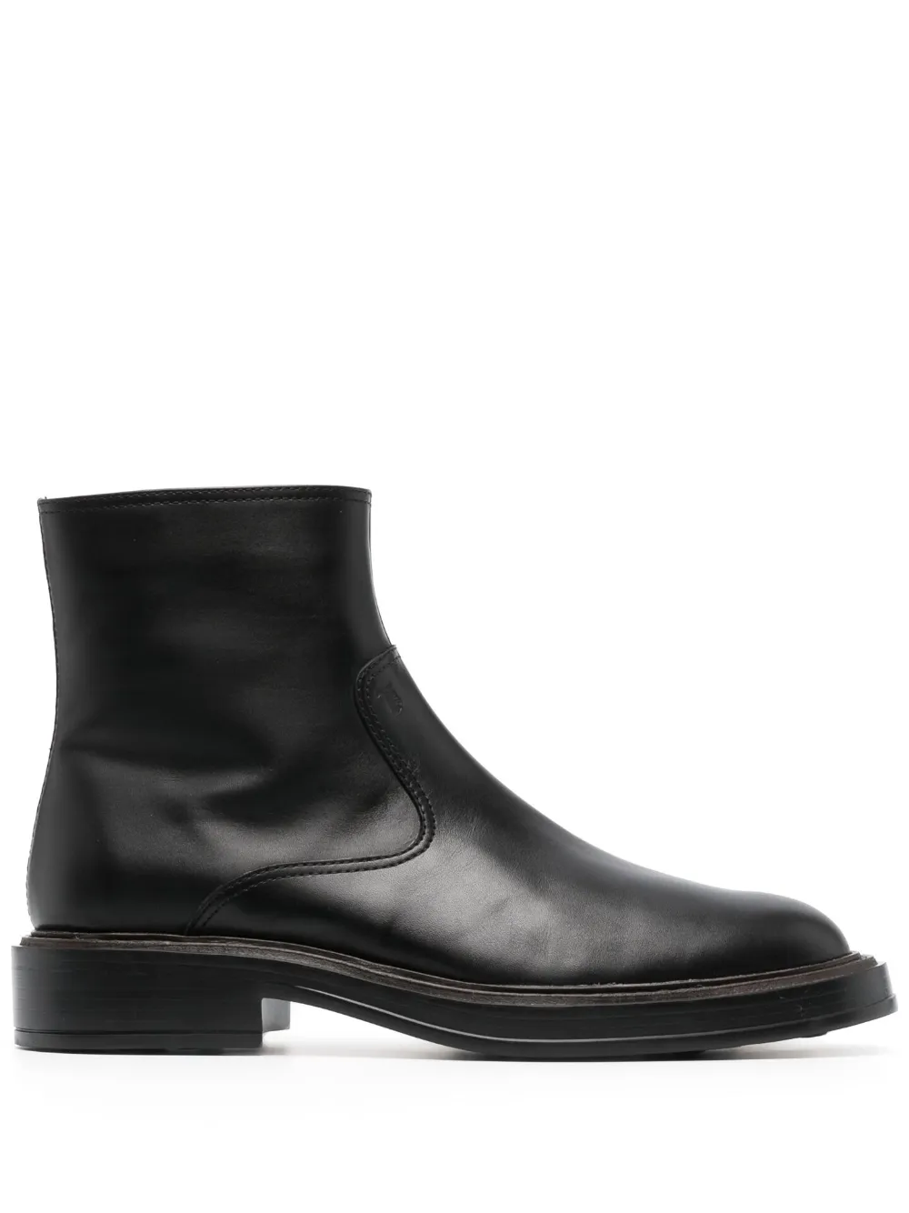 

Ботинки на молнии TOD'S, черный