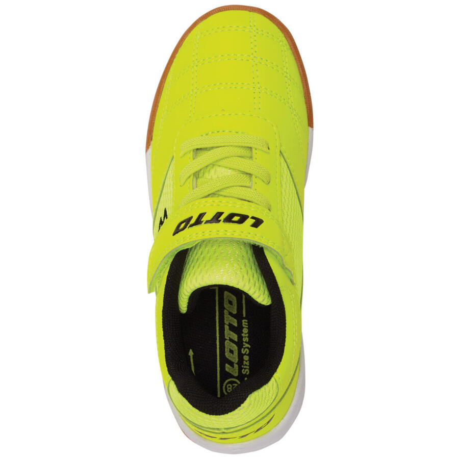 Низкие кроссовки Lotto Shoes WHIZZER K для детей 2600120K, жёлтый/чёрный — фото 4