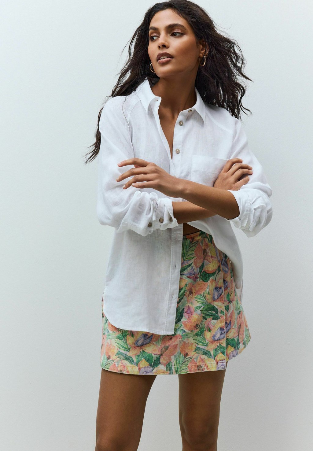 

Джинсовая юбка REGULAR FIT - Denim shorts Next, розовый