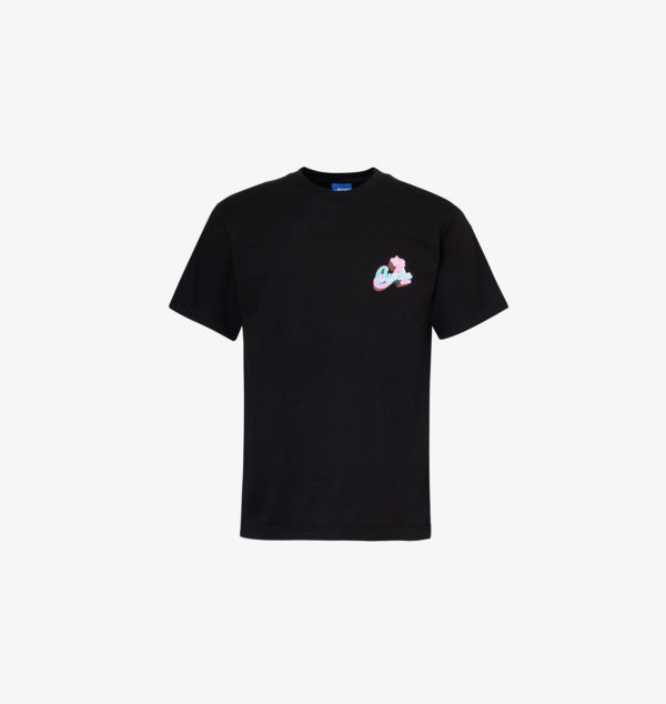 

Футболка из хлопкового джерси с принтом логотипа Crown Awake Ny, черный