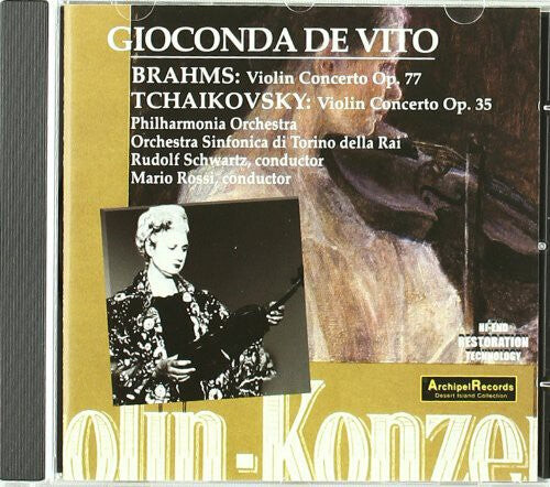 

CD диск Brahms / De Vito: VLN Konzert Tschaikowsy