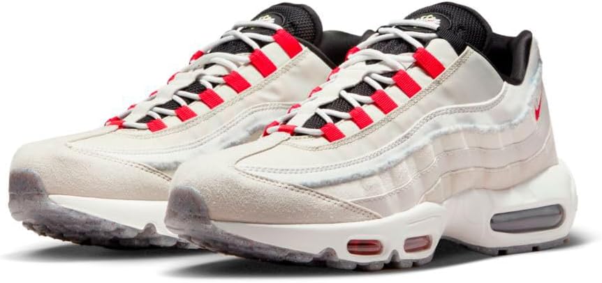 Мужские кроссовки Nike низкие, черный/красный — фото 4