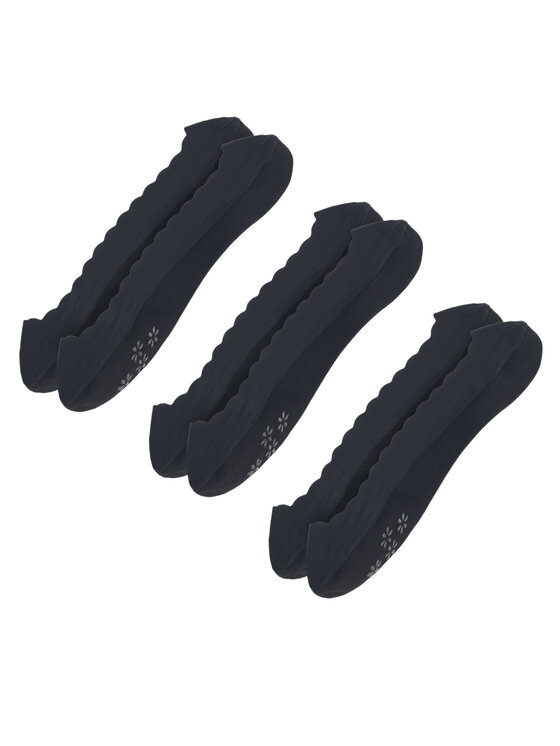 

Набор из 3 женских носков-кроссовок 4WB-001-AW23 (3-pack) Jenny, черный