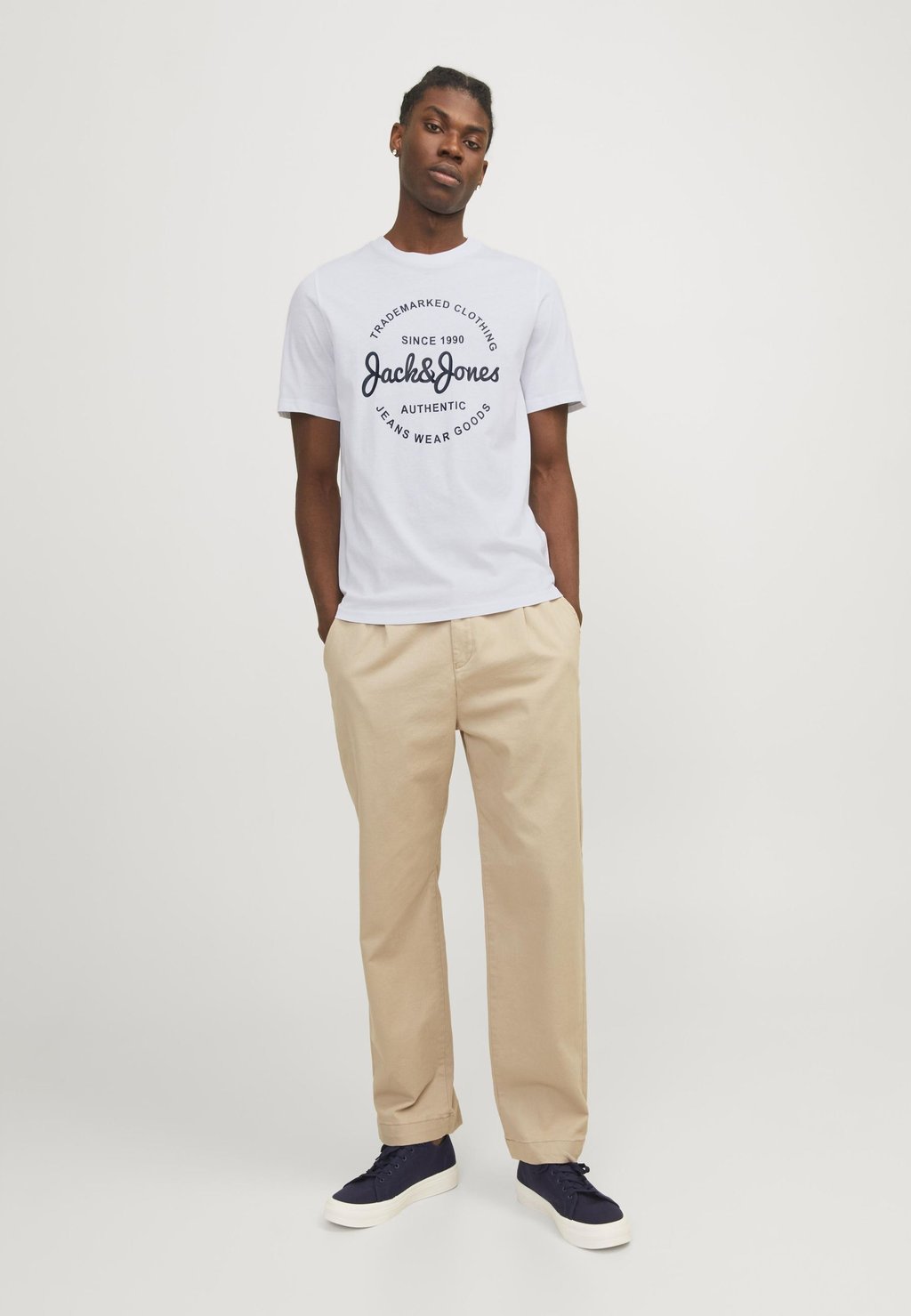 

Футболка с принтом 5 PACK Jack & Jones, белый