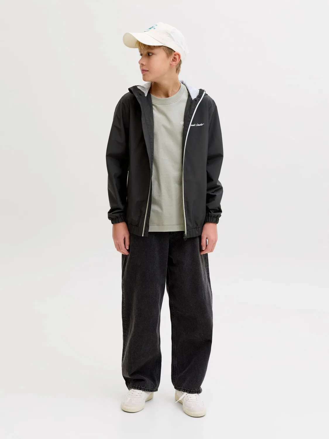 Куртка межсезонья Jack & Jones Junior, Black — фото 4