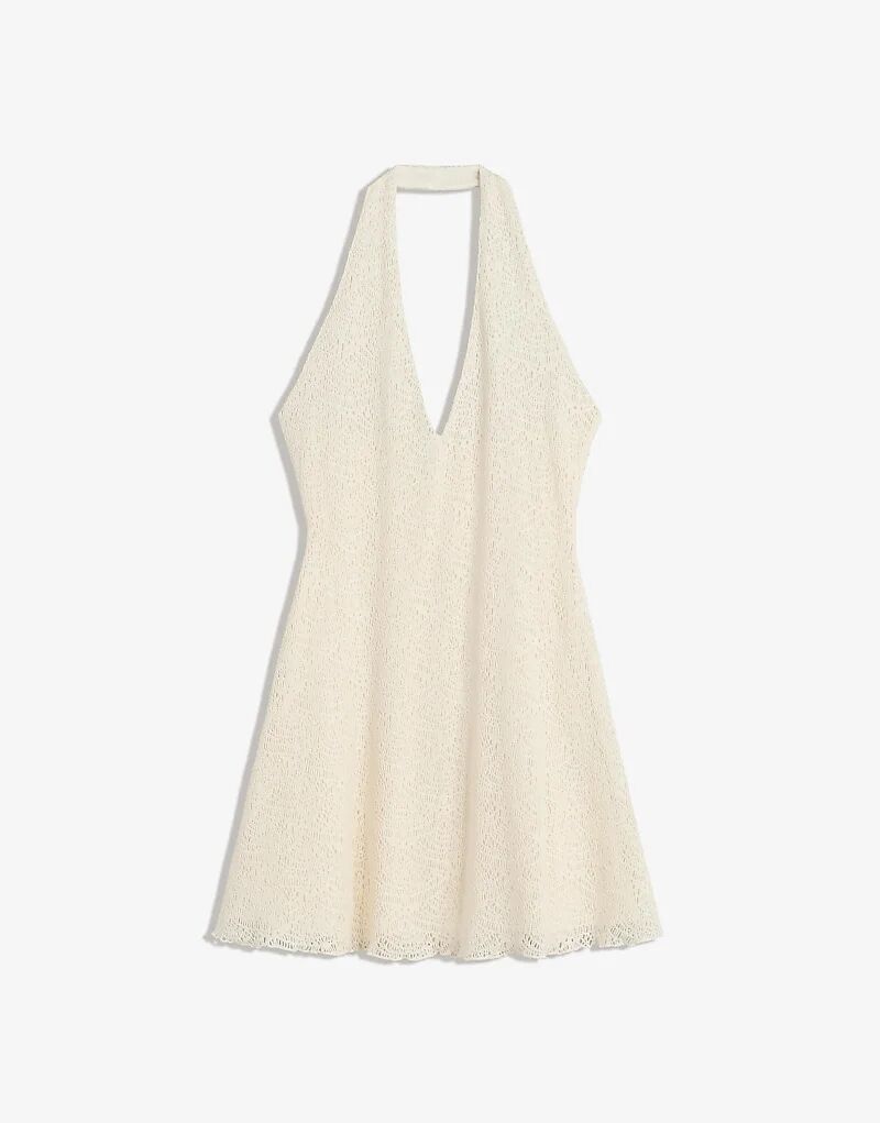 

Мини-платье Bershka Rustic белого цвета