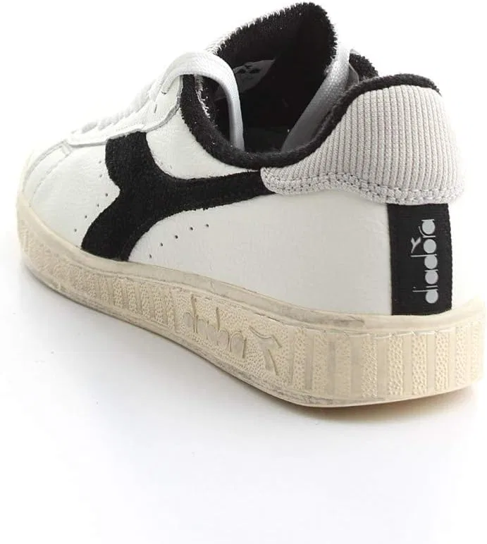 Кроссовки Diadora Game l Low Used Men's 501.174764, White Black — фото 2