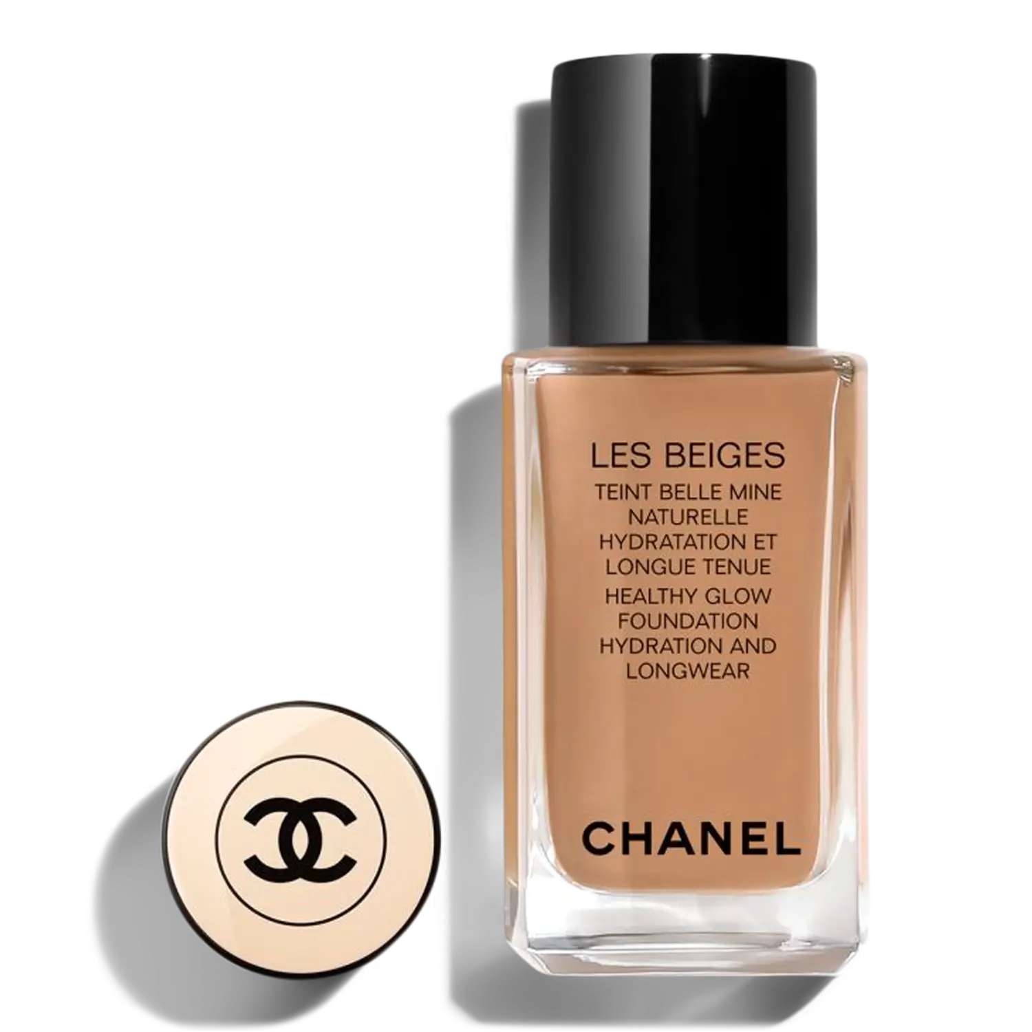 

Увлажняющая и стойкая тональная основа LES BEIGES Healthy Glow Foundation CHANEL, B70 (very intense dark-medium shade, neutral undertone)