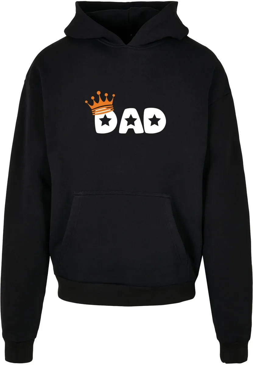 

Толстовка с капюшоном Merchcode " Merchcode Men's Fathers Day - King Dad Ultra Heavy Hoody", черный