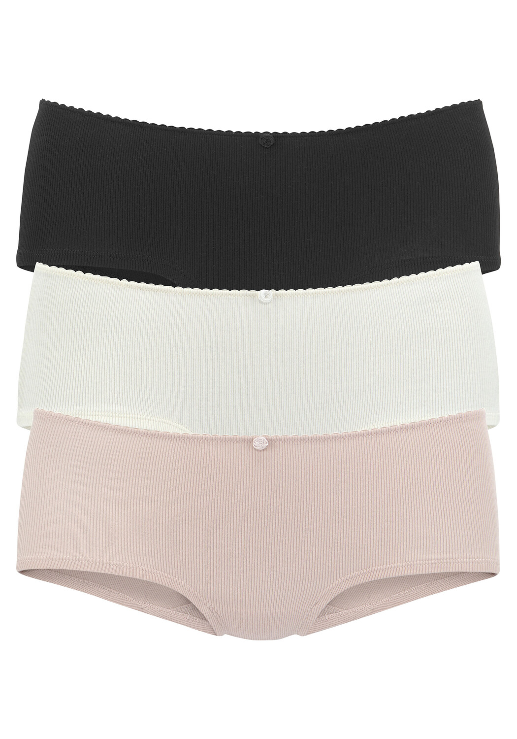 

Трусы Vivance Panty, цвет rosé, creme, schwarz