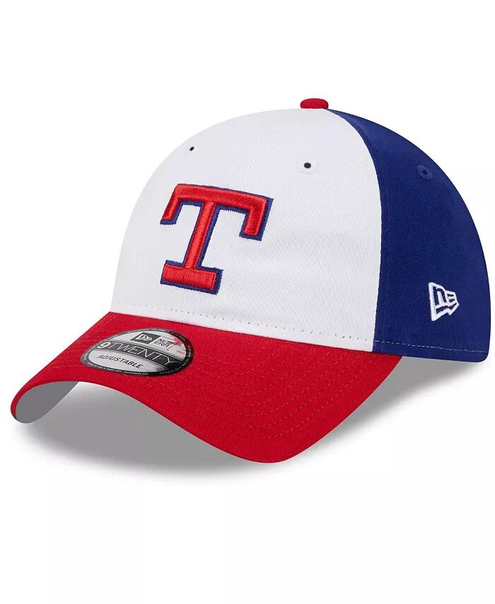 

Мужская белая кепка Texas Rangers 2024 Batting Practice 9TWENTY Adjustable Hat New Era