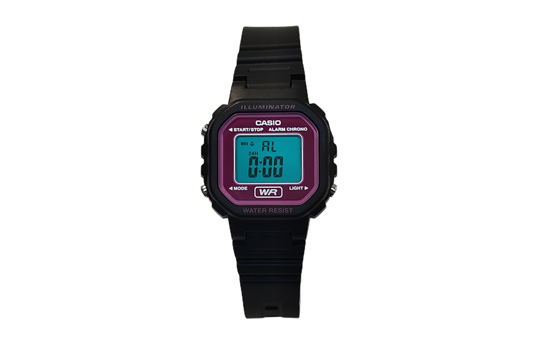 

CASIO Часы Retrofit Series Quartz Movement Resin Strap Watch Men's Watch Purple Watch Dial