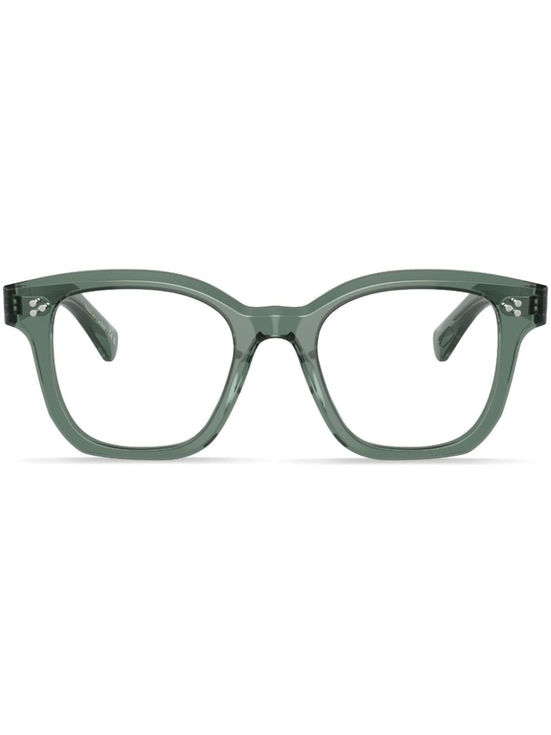 

Oliver Peoples очки Lianella в квадратной оправе, зеленый