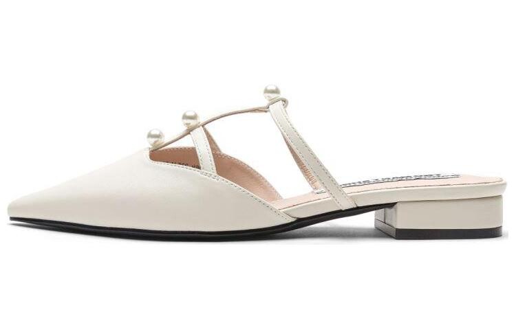

Мюли женские с закрытым носком женские Toomanyshoes, серебряный