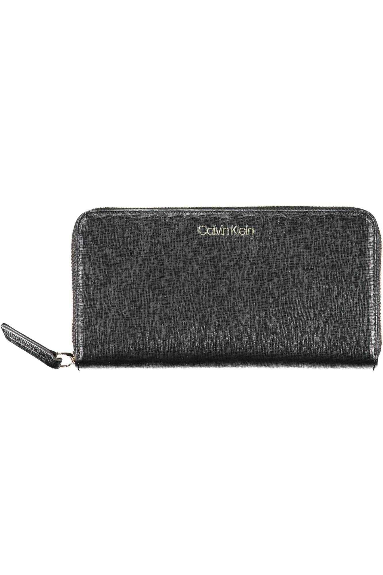 

Черный женский кошелек из полиуретана Calvin Klein