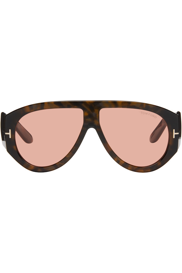 

Солнцезащитные очки Бронсон Tom Ford, коричневый