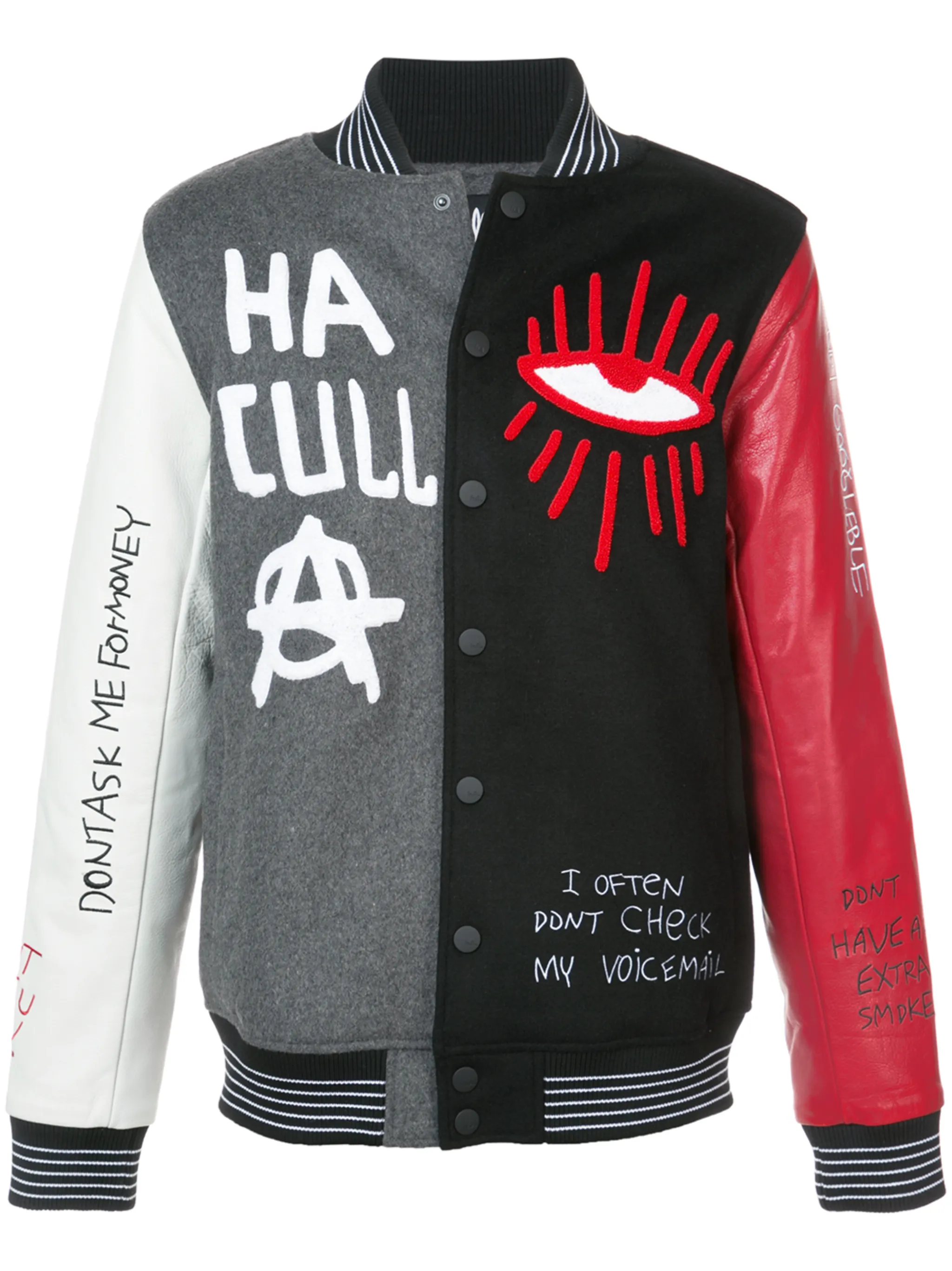 

Университетская куртка Skribble Haculla, мультиколор