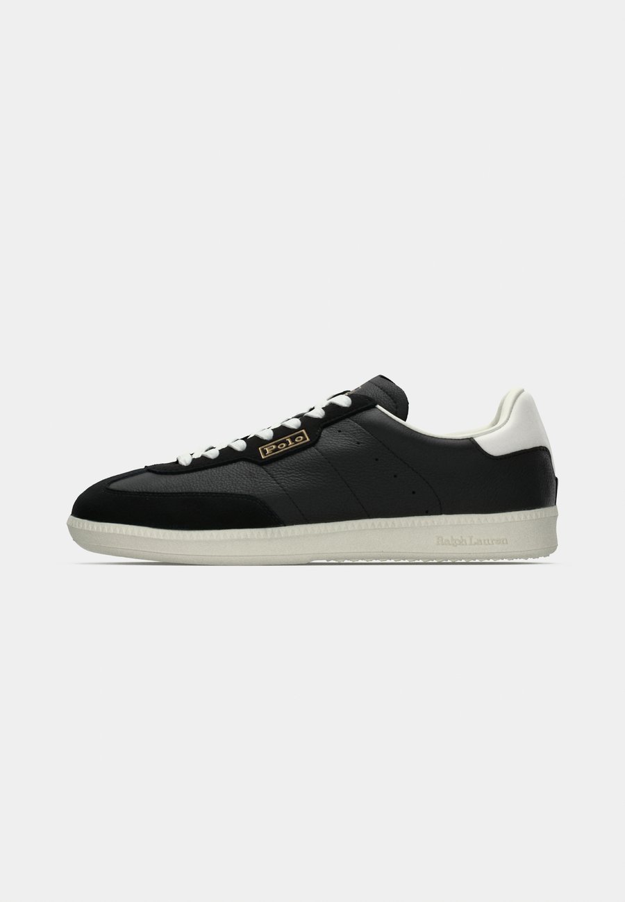 Кроссовки Polo Ralph Lauren FIELD LOW, Black/Off-White/Black — фото 2