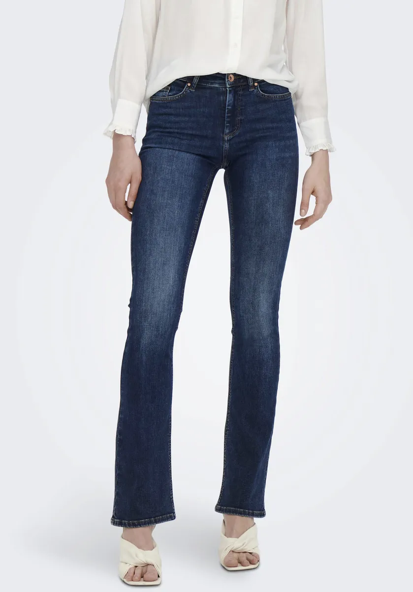 

Only джинсы буткат "ONLBLUSH MID FLARED DNM TAI021", синий