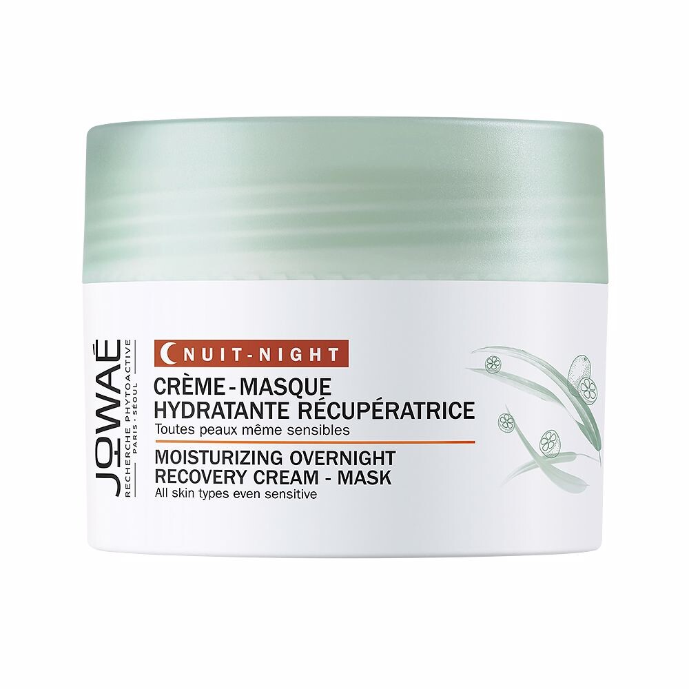 

Маска для лица Moisturizing overnight recovery cream-mask Jowaé, 40 мл