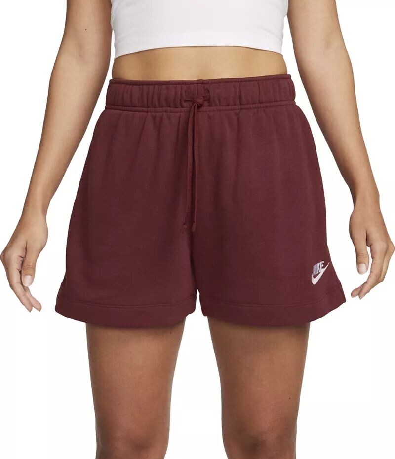 

Женские флисовые шорты Nike Sportswear Club со средней посадкой