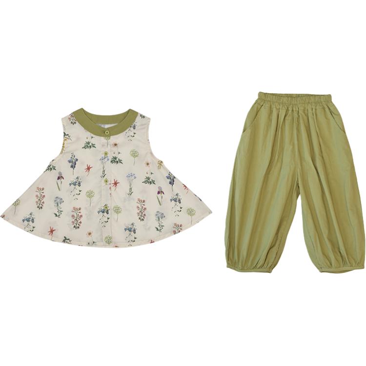 

Детский двухкомпонентный комплект с юбкой и тонким коротким рукавом PROTECTCAMEL, image color