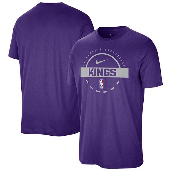 

Мужская фиолетовая футболка Sacramento Kings для тренировок Nike
