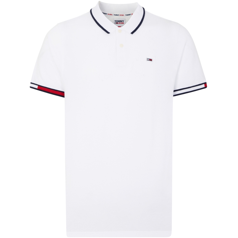 

Рубашка-поло унисекс Tommy Hilfiger, Cloud Bath White YBR