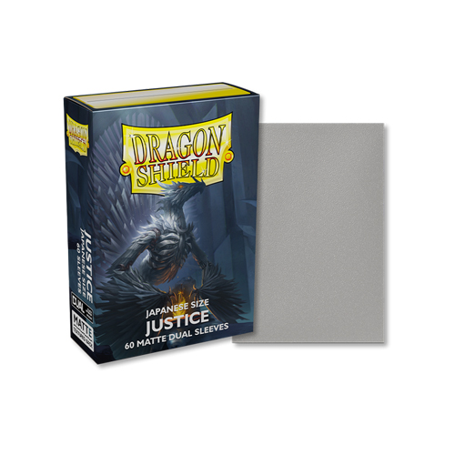 

Карточная игра Unit Dragon Shield Matte Dual Sleeves Japanese Size -Justice (60) Dragon Shield