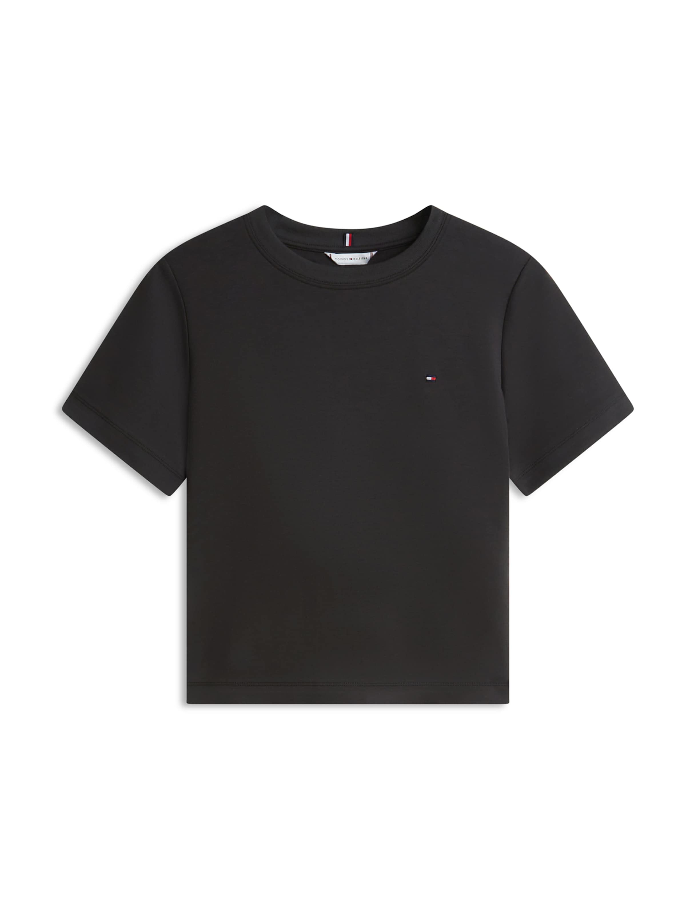 

TOMMY HILFIGER Футболка в черном цвете, Черный, TOMMY HILFIGER Футболка в черном цвете