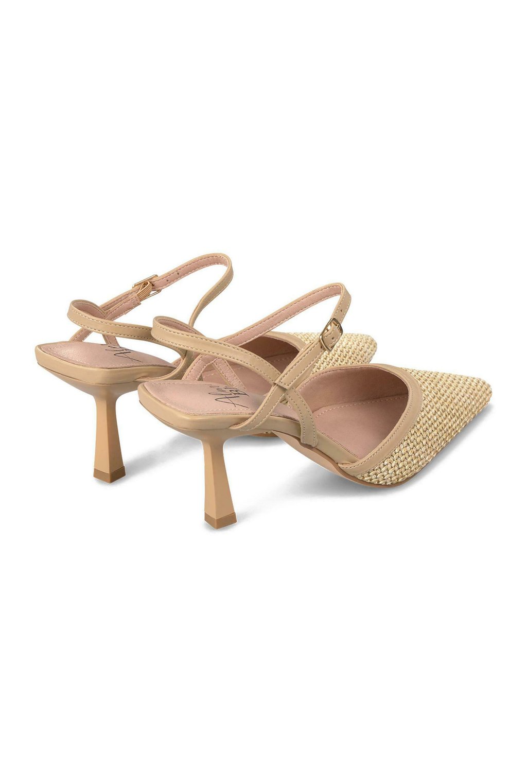 Классические туфли на каблуке CON PUNTERA AFILADA Y CIERRE CON HEBILLA - High heels Alma Blue, светло-коричневый — фото 3