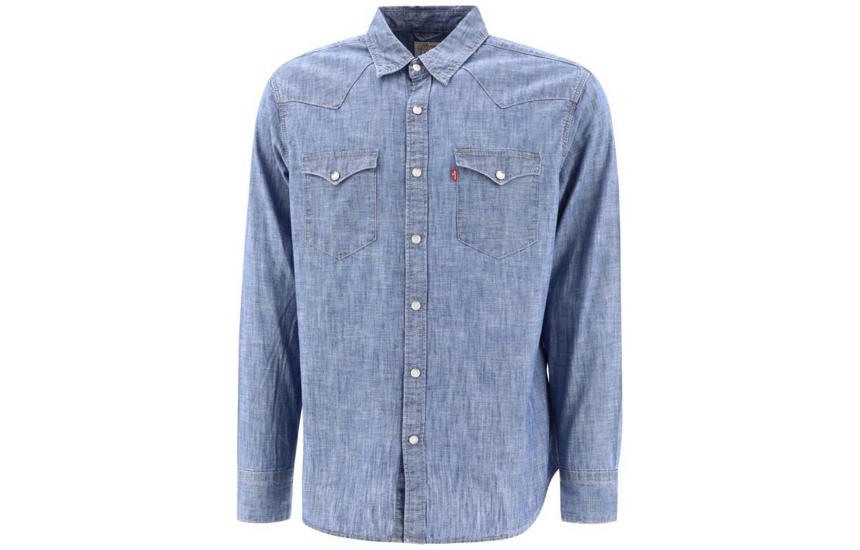 

Мужская рубашка Levi's levi’s, цвет Blue