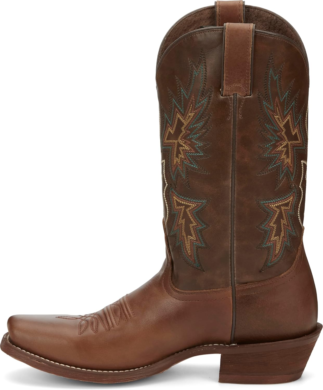Мужские вестерн-сапоги Nocona Go Round 12 с квадратным носком Nocona Boots, Tan — фото 2