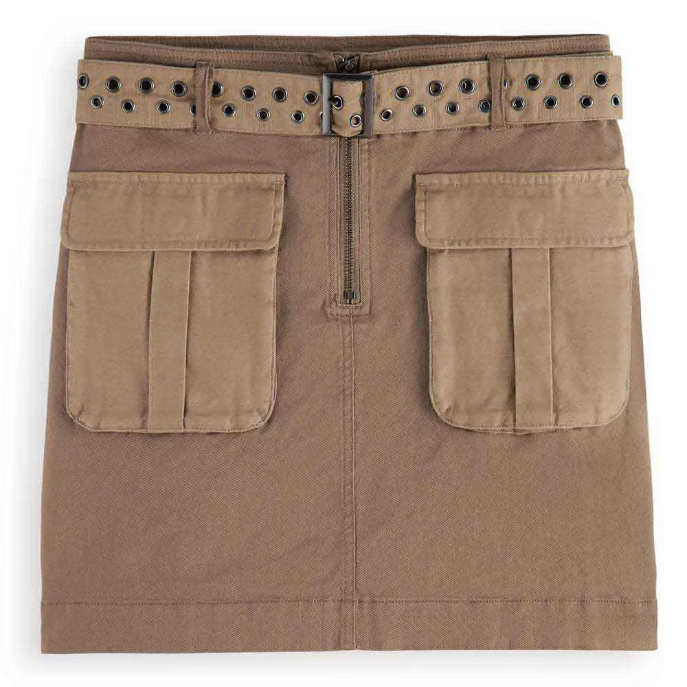 

Юбка Scotch & Soda Cargo, коричневый